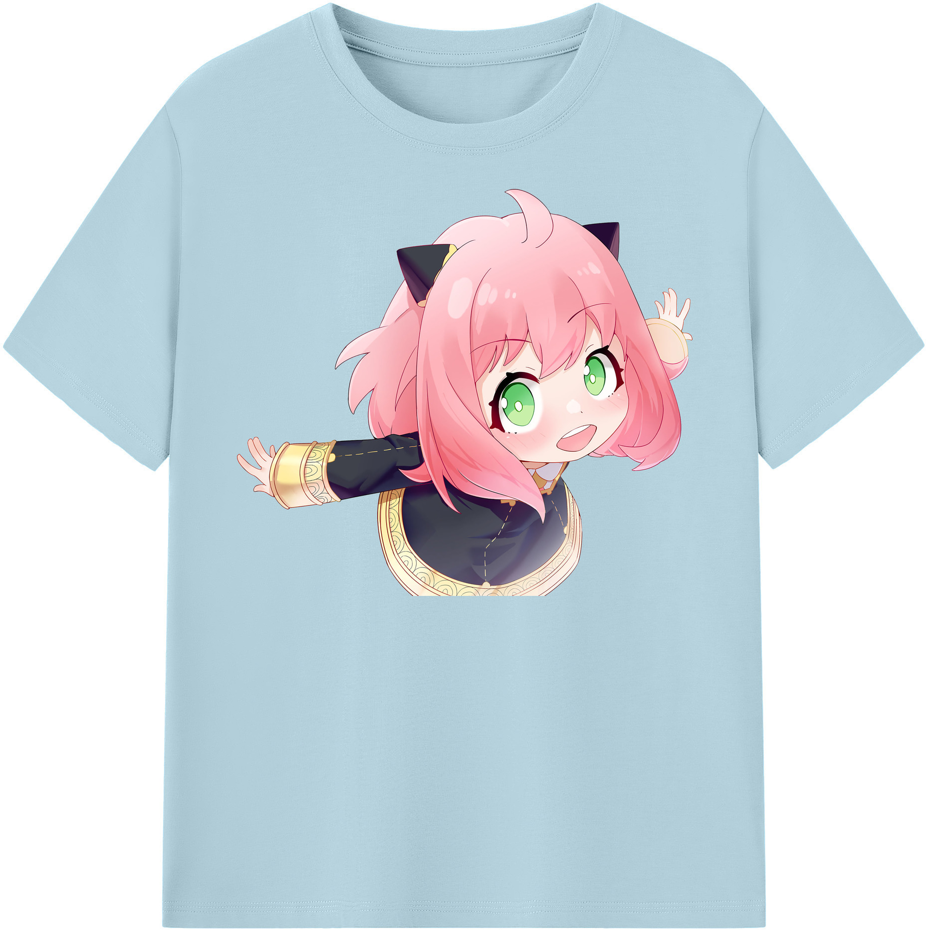 （画像用） SPY×FAMILY间谍家家酒 綿100％半袖Tシャツ（フロントプリント）